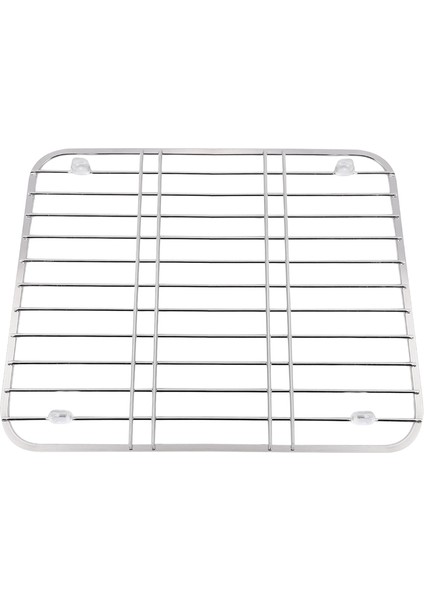 Paslanmaz Çelik Lavabo Damlalıklı Raf Çok Fonksiyonlu Mutfak Meyve Sebze Bulaşık Kurutma Rafı Mutfak Lavabo Koruyucu Izgara (Yurt Dışından)