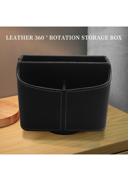 Deri Uzaktan Kumanda Tutucu, 360 Derece Dönen Masa Tv Uzaktan Caddy, Denetleyici Için Komidin Organizatör, Medya, Posta (Yurt Dışından) fırsatları