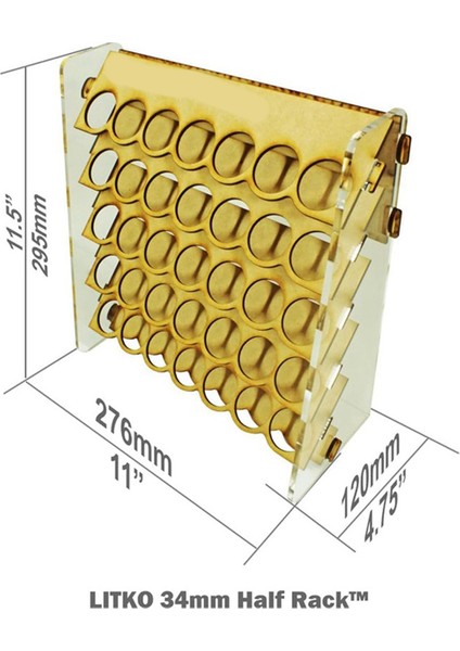 El Sanatları Boya Depolama Modüler Ahşap Boya Düzenleyici - 35 Şişe Boya Minyatür Standı Tutar - Sanat Aletleri Depolama Rafı (Yurt Dışından) modelleri