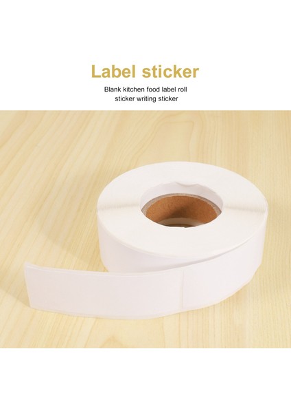 Çıkarılabilir Dondurucu Etiketleri 1 x 3 Inç Gıda Depolama Çıkartmaları Buzdolabı Dondurucu Kağıt Etiketleri (Boş Beyaz) (Yurt Dışından) fırsatları