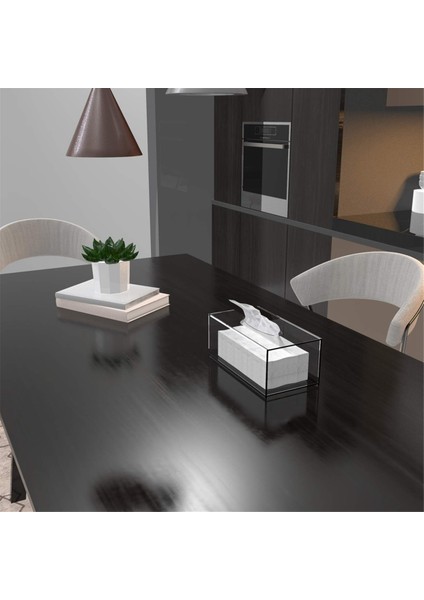 Şeffaf Akrilik Mendil Kutusu Tutucu Kapaklı Yüz Mendil Kutusu Kasası Tezgah Üstü, Şeffaf Plastik Kurutma Makinesi Levhası A (Yurt Dışından) modelleri