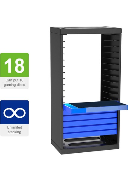 Ps4 Için Çok Fonksiyonlu Disic Depolama Kulesi Oyunları Diskler Tutucu Dikey Stand 18 Oyun Diskleri Aksesuarları (Yurt Dışından) fiyatları