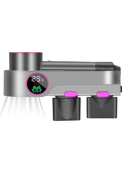 Dyson Saç Kurutma Makinesi Tutucusu Için, Kurutma Fonksiyonlu, Delmesiz, Termometreli Ab Fişli Saç Kurutma Makinesi Saklama Rafı (Yurt Dışından) modelleri