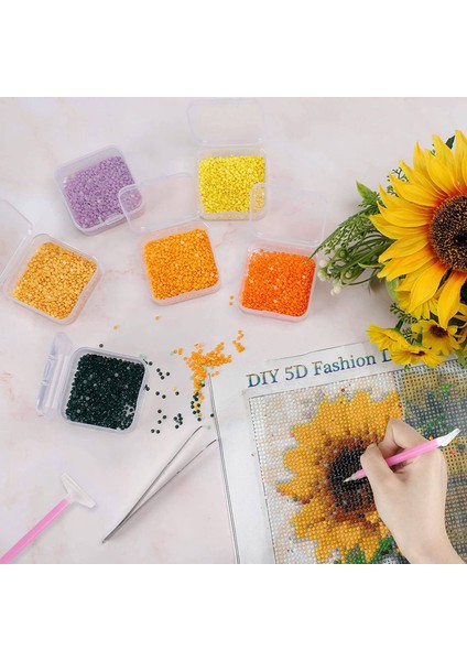 40 Paket Paketi Şeffaf Plastik Boncuk Saklama Kapları Küçük Öğeler Için Menteşeli Kapaklı Kutu, Elmas, Boncuk (2.2X2.2X0.79IN) (Yurt Dışından) fırsatları