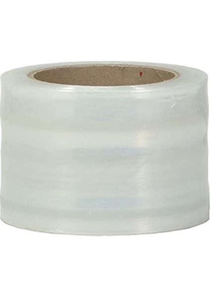 cm Dar Bantlı Streç Film Şeffaf/şeffaf Olmayan, Şeffaf Plastik Palet Shrink Film, 200 Metre Uzunluğunda (Yurt Dışından)