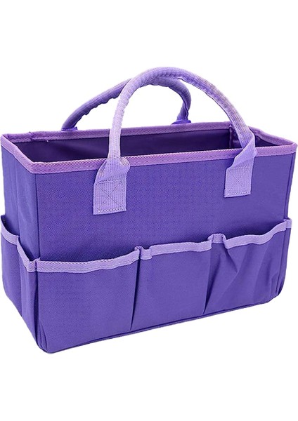 Cepli Malzemeler Için El Işi ve Sanat Çantası, Sanatçı, Çocuk, Öğretmen Organizatör Depolama Alanı Için Oxford Tote Çanta, A (Yurt Dışından)