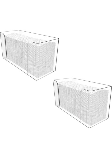 2 Adet Tezgah Kağıt Havluluk Şeffaf Misafir Havlusu Peçete Tutucusu Z Katlama C Katlama Veya Çok Katlama Kağıt Havlular (Yurt Dışından) modelleri