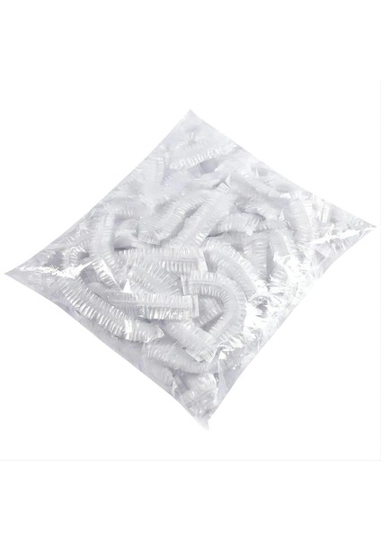 100 Parça Plastik Sarma Kase Kapağı, Elastik, Plastik Gerilebilir Gıda Kapaklı (Yurt Dışından)