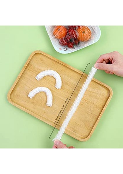 100 Parça Plastik Sarma Kase Kapağı, Elastik, Plastik Gerilebilir Gıda Kapaklı (Yurt Dışından) fiyatları