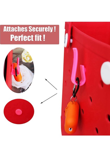 Bogg Çanta Aksesuarları Için 10 Adet, Seyahat Düzenleyicisi Için Kancalı Bogg Çanta Takıları Için Iç Fermuarlı Su Geçirmez Kese (Yurt Dışından) indirimleri