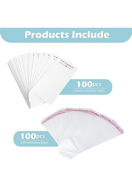 100 Adet Araba Coaster Paketi, Ambalaj Ekranı Için 100 Torbalı Süblimasyon Araba Coaster Kartı, Süblimasyon Araba Coaster Kartı (Yurt Dışından) modelleri