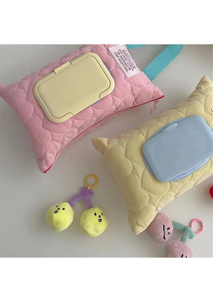2 Adet Pamuklu Bebek Islak Mendil Kesesi Taşınabilir Mendil Tutucu Kılıf Tekrar Kullanılabilir Araba Askılı Mendil Kutusu Bebek Arabası Askılı Çanta (Yurt Dışından) indirimleri
