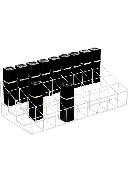 36 Izgara Şeffaf Akrilik Ruj Depolama Rafı Kozmetik Vitrin (Yurt Dışından) fiyatları