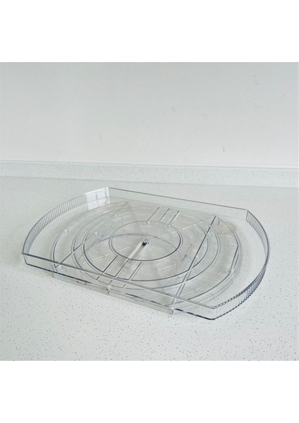 Buzdolabı, Slayt ve 360° Dönebilen Dikdörtgen Döner Tabla Düzenleyici ve Buzdolabı Için Depolama Için Kare Döner Susan Düzenleyici (Yurt Dışından) fiyatları