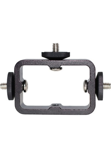 Tutucu Flaş Braketi Adaptör Braketi Canlı Yayın Selfie Kamera Telefonları Için 1/4 Delikli Metal Üç Pozisyonlu Makine (Yurt Dışından) indirimleri