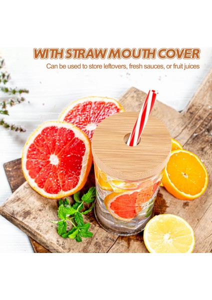 Yeniden Kullanılabilir Bambu Kavanoz Kapakları Geniş Ağızlı Kavanoz Için Saman Delikli 70MM Bambu Kavanoz Kapakları (Yurt Dışından) indirimleri