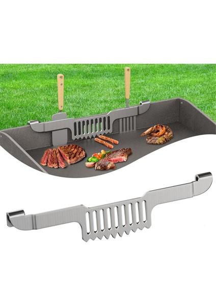 Izgara Için Yağ Kapısı Spatula Tutucu Yağ Tutucu Izgara Gıda Ağ Ekran Blok Rafı Izgara Aksesuarları Blackstone Için (Yurt Dışından) modelleri