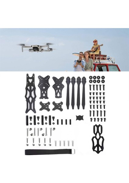 Apex 7 Inç Karbon Fiber Quadcopter Çerçeve Kiti 5.5mm Kol Apex Fpv Freestyle Rc Yarış Drone Modelleri Için (Yurt Dışından) modelleri