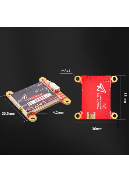 Pandarc VT5804HV Max 5.8g 1W Vtx 40CH Fpv Video Vericisi Osd Ayar Parametreleri Ntsc/pal Fpv Rc Drone Için (Yurt Dışından) modelleri