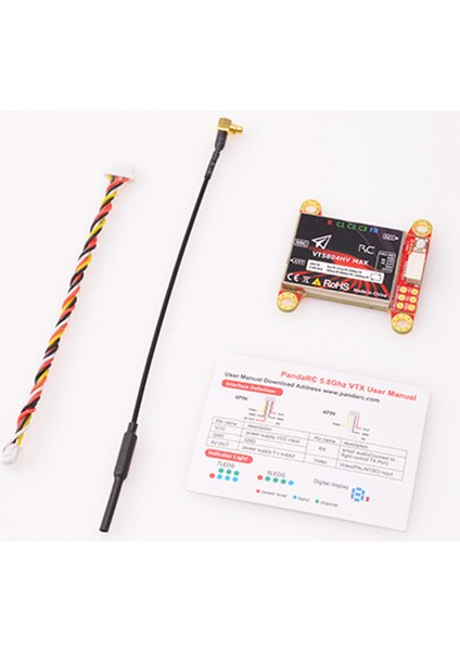Pandarc VT5804HV Max 5.8g 1W Vtx 40CH Fpv Video Vericisi Osd Ayar Parametreleri Ntsc/pal Fpv Rc Drone Için (Yurt Dışından) indirimleri