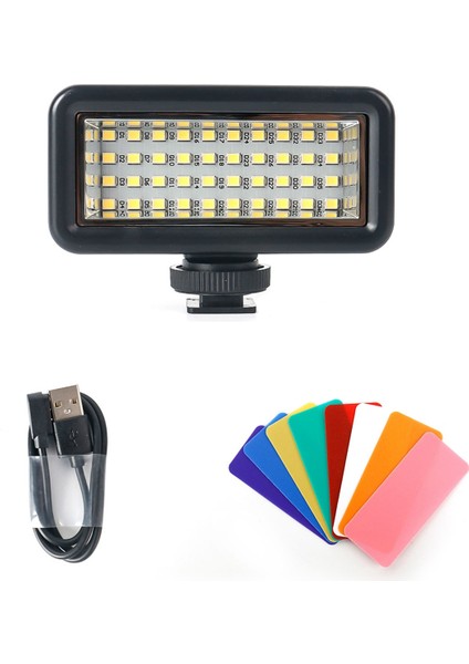 Su Geçirmez Dalış Işığı Sualtı Lambası Gopro Cep Telefonu Aksiyon Kamerası Için Fotoğrafçılık Aydınlatması (Yurt Dışından) fırsatları