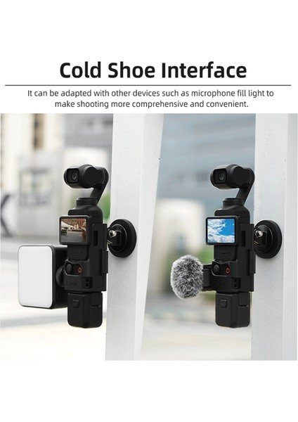 Flymile Manyetik Taban Braketi Aksiyon Kamera Tutucu Dji Osmo Pocket 3 Çok Işlevli Kamera Aksesuarları Basit Set (Yurt Dışından) fiyatları