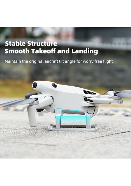 Djı Mını 4 Pro Booster Standı Çok Fonksiyonlu Kızak Iniş Takımı Iniş Koruma Çerçevesi Yükseltme Aksesuarları (Yurt Dışından)