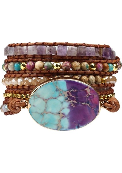 Çok Renkli Şık Bileklik, Tarzınıza Renk Kat!