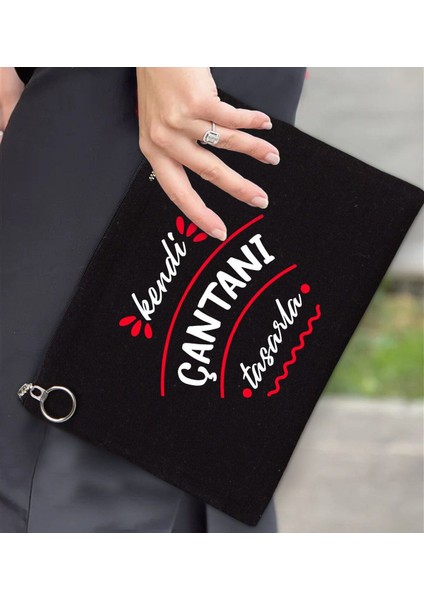 Kişiye Özel Astarlı Renkli Portföy El Çantası 30X21CM, Baskılı, Organize, Şık ve Kullanışlı fiyatları
