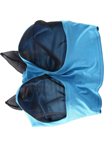 Uv Korumalı, Esnek, Nefes Alabilen Mavi Ciltte Yumuşak At Sineği Maskesi (Yurt Dışından) fırsatları