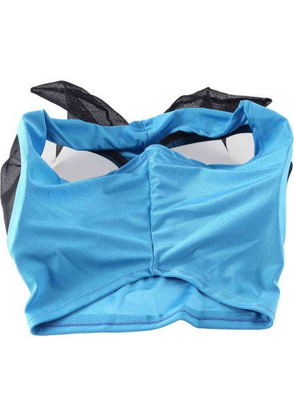 Uv Korumalı, Esnek, Nefes Alabilen Mavi Ciltte Yumuşak At Sineği Maskesi (Yurt Dışından) indirimleri