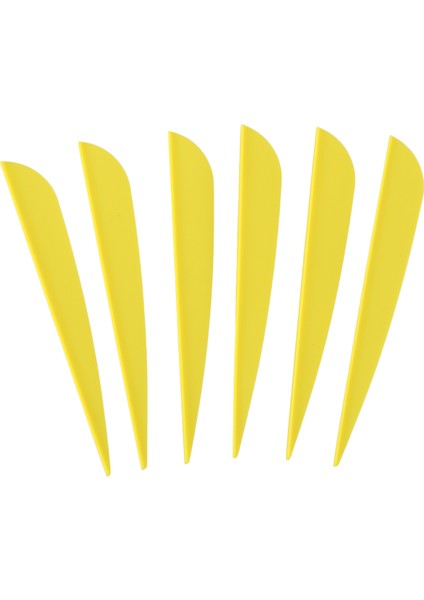 Arrows Vanes Dıy Okçuluk Okları Için 4 Inç Plastik Tüy Fletching 50 Paket (Sarı) (Yurt Dışından) modelleri