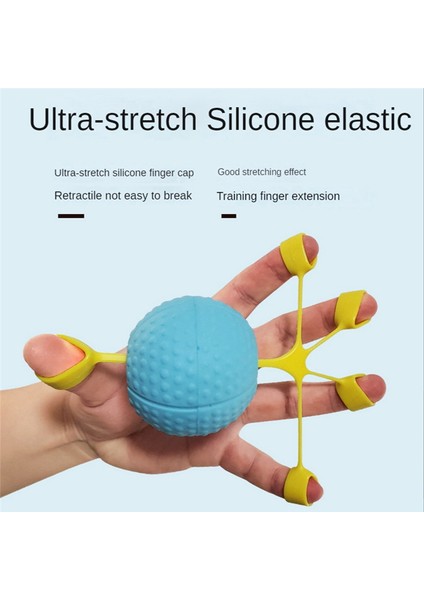 Bamda Stretch Grip Ball Fleksiyon ve Ekstansiyon Rehabilitasyon Eğitmeni Parmak Gücü Kavrama Ekipmanı Kas Tutucu (20 Lbs) (Yurt Dışından) fiyatları