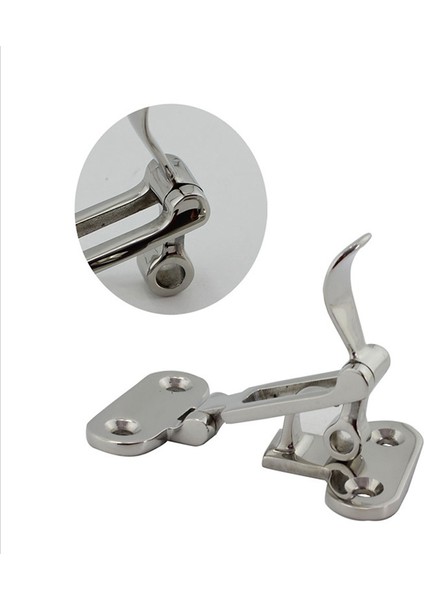 Yat Aksesuarları 316 Paslanmaz Çelik Toka Kapak Tokası Küçük Kepçe Kapı Mandalı Tekne Güvertesi Kilidi Çile (Yurt Dışından) fırsatları