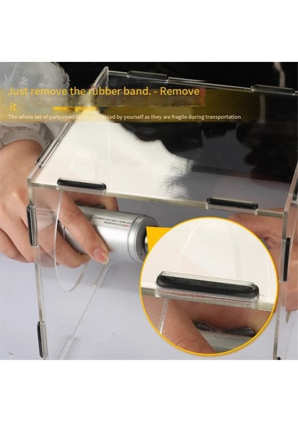 Kapalı Taşlama Toz Kutusu Kapağı Cilalama Toz Başlığı Heykelcilik Cilalama Için Toz Geçirmez Şeffaf Akrilik Toz Başlığı (Yurt Dışından) modelleri