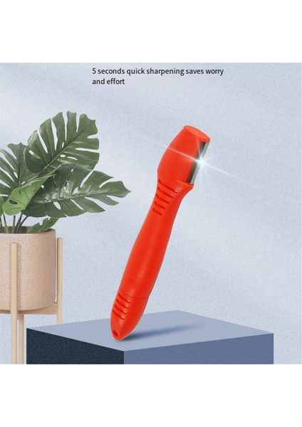 Dayanıklı Tungsten Çelik Alaşımlı 2 Adet Üniversal Cep Bıçak Bileyici, Gelişmiş Budama Için Çok Amaçlı Bahçe Aleti (Yurt Dışından) fırsatları