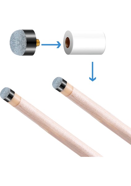 30 Adet Adet 12 Mm/13 mm Bilardo Bilardo Istakası Ipuçları Vidalı Ipuçları Yüksük Yedek Bilardo Havuz Aksesuarları (Yurt Dışından) fiyatları