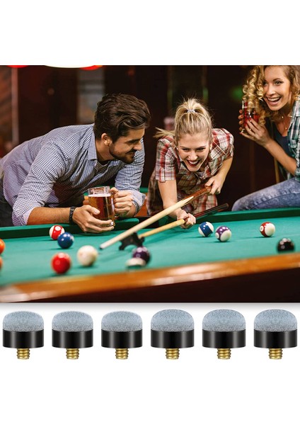 30 Adet Adet 12 Mm/13 mm Bilardo Bilardo Istakası Ipuçları Vidalı Ipuçları Yüksük Yedek Bilardo Havuz Aksesuarları (Yurt Dışından) indirimleri