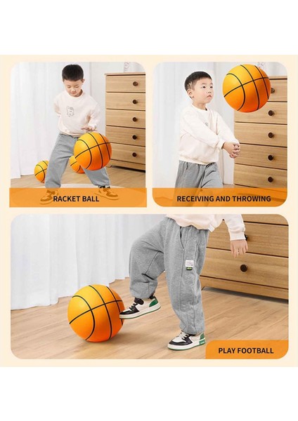 Basketbol, Sessiz Basketbol Top Sürme Kapalı Alan, Kapalı Alan Antrenmanı Köpük Topu Gürültü Yok Ses Yok Basketbol (Yurt Dışından) modelleri