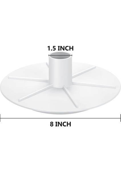 Amiral S15 ve S20 Sıyırıcıları Için 8 Inç Sıyırıcı Vakum Plakası, Yeraltı Havuzu ve Yüzme Havuzu Için Yedek Sıyırıcı Kapağı (Yurt Dışından) modelleri