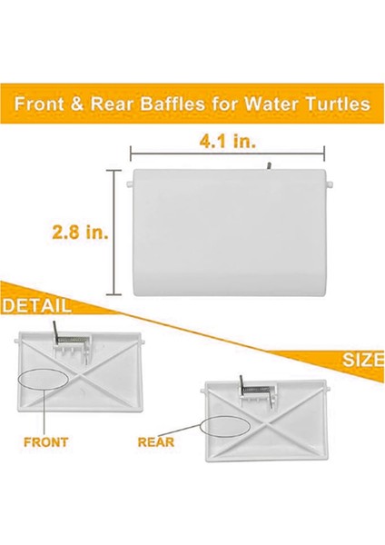 Hayward AXV417WHP Havuz Temizleyici AXV604WHP Ön ve Arka Çerçeve Kitiyle Uyumlu Havuz Temizleyici Parça Takımı (Beyaz) (Yurt Dışından) modelleri