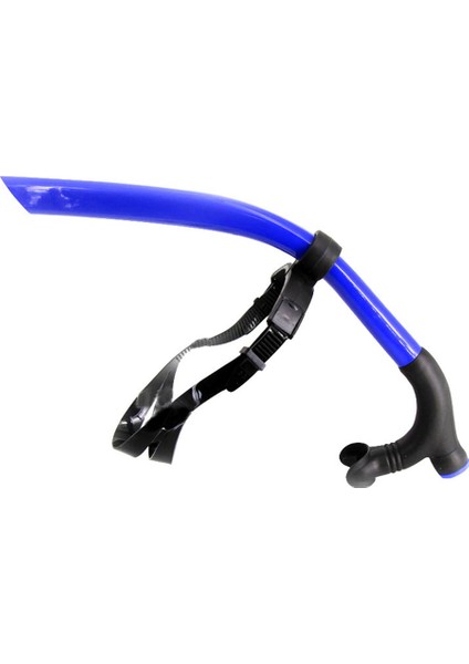 Silikon Yüzme Ön Solunum Tüpü Dalış Eğitimi Yetişkinler Şnorkel Dalış Tüpü Yüzme Tüplü Dalış Ekipmanı, Mavi (Yurt Dışından)