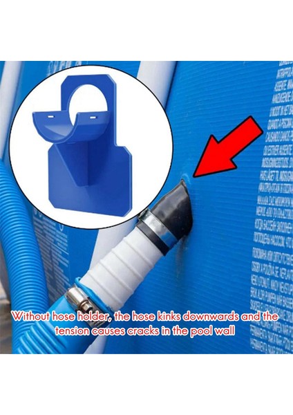 10 Adet Havuz Hortumu Tutucu Rafı Havuz Ekipmanları Için Kablo Bağlantılı Zemin Kurulumu (Yurt Dışından) indirimleri