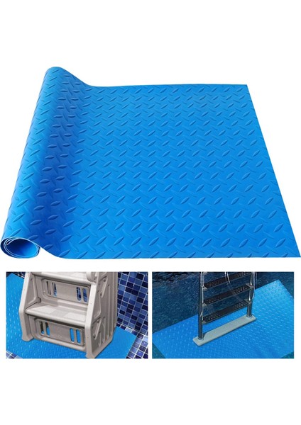 Yüzme Havuzu Merdiven Matı Koruyucu Kaymaz Havuz Basamak Pedi Dokulu, Yer Üstü Için Koruyucu Merdiven Pedi (Yurt Dışından) fırsatları