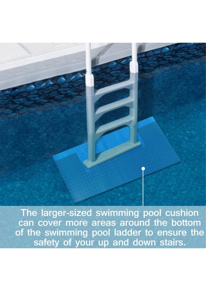 Yüzme Havuzu Merdiven Matı Koruyucu Kaymaz Havuz Basamak Pedi Dokulu, Yer Üstü Için Koruyucu Merdiven Pedi (Yurt Dışından) indirimleri