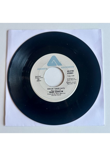 Barry Manilow – It's A Miracle Dönem Baskı 45 Lik Plak fiyatları