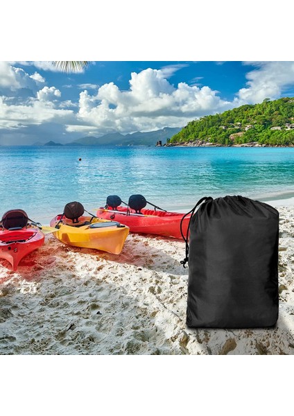 Kayak Örtüsü Aksesuarları, Su Geçirmez Kano Örtüsü Uv Dayanıklı, Toz Geçirmez Balıkçı Teknesi Örtüsü, 3.6-4m (Yurt Dışından) modelleri