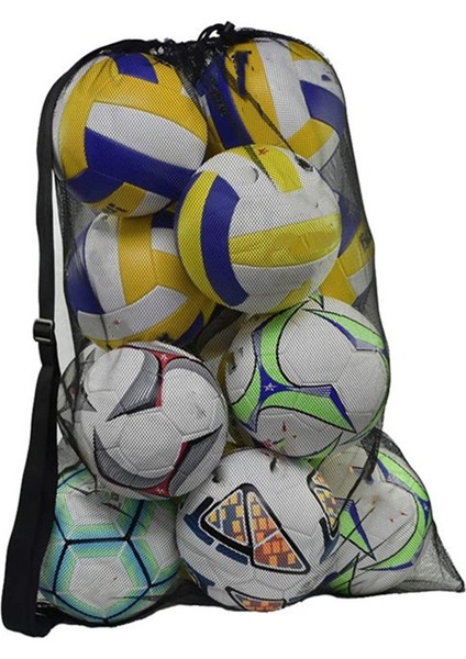 1 Adet Büyük Kapasiteli Açık Spor Çantası Havuz Depolama File Çanta Futbol Basketbol Potası Ağı Oyuncaklar Yüzen Topları Plaj Için Sıcak (Yurt Dışından) modelleri
