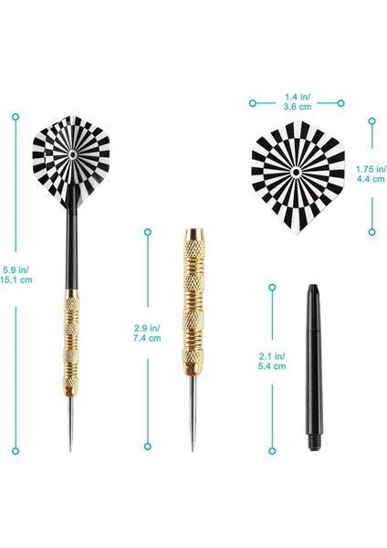 Dartlar, Profesyonel Metal Dartlar, Dart Metal Uç Seti, Dart Tahtası Dart Iğnesi (Yurt Dışından) modelleri