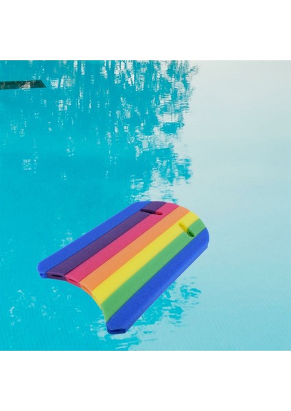 Çocuklar Yetişkinler Gökkuşağı Yüzme Kickboard Köpük Şamandıra Kick Board Havuzu Eğitim Yardımı Şamandıra El Köpük Kurulu Aracı (Yurt Dışından) fırsatları